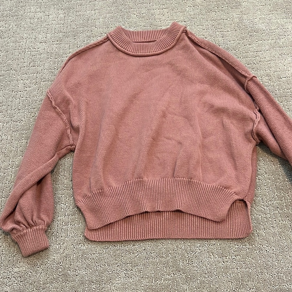 Size S Muted Pink Sweater Target